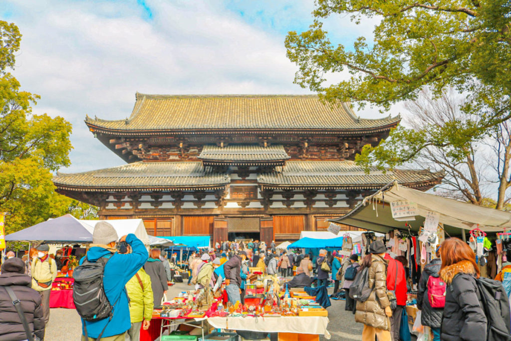 日帰り/京都　東寺 終い弘法